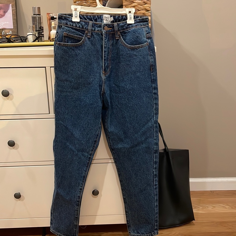 Medium Wash Mom Jeans